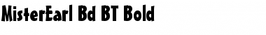 Download MisterEarl Bd BT Bold Font