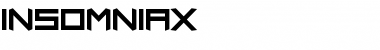 Download Insomniax Font Download Insomniax Font