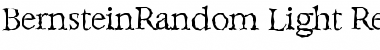 Download BernsteinRandom-Light Regular Font