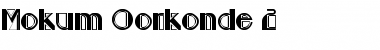 Download Mokum OOrkonde 2 Regular Font