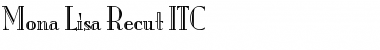 Download Mona Lisa Recut ITC Regular Font