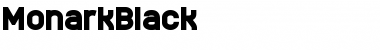 Download MonarkBlack Regular Font