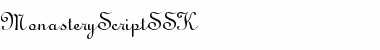 Download MonasteryScriptSSK Regular Font