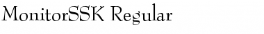 Download MonitorSSK Regular Font