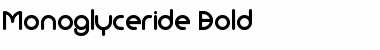 Download Monoglyceride Bold Font