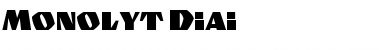 Download Monolyt_Diai Regular Font
