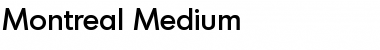 Download Montreal-Medium Regular Font