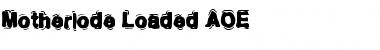 Download Motherlode Loaded AOE Regular Font