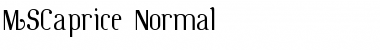 Download MSCaprice Normal Font