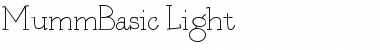Download MummBasic Light Font
