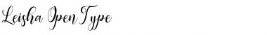 Download leisha Font