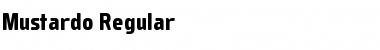 Download Mustardo Regular Font