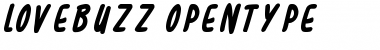 Download Lovebuzz Regular Font Title Preview
