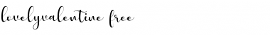 Download lovelyvalentine Regular Font Title Preview Download lovelyvalentine Regular Font Title Preview
