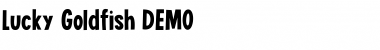 Download Lucky Goldfish DEMO Regular Font Title Preview