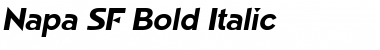 Download Napa SF Bold Italic Font