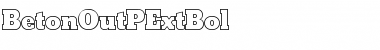 Download BetonOutPExtBol Font