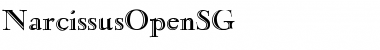 Download NarcissusOpenSG Regular Font