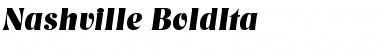 Download Nashville-BoldIta Regular Font