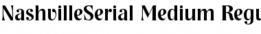 Download NashvilleSerial-Medium Regular Font