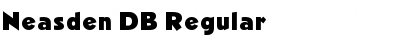 Download Neasden DB Font Download Neasden DB Font