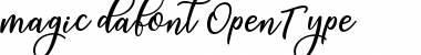 Download magic Font