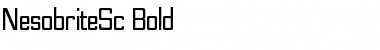 Download Nesobrite Semi-Condensed Bold Font