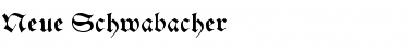 Download Neue Schwabacher Font