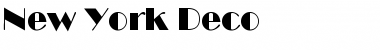 Download New York Deco Regular Font