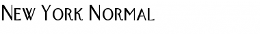 Download New York Normal Font