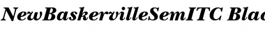 Download NewBaskervilleSemITC Black Italic Font