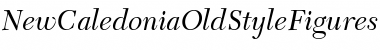 Download NewCaledoniaOldStyleFigures RomanItalic Font