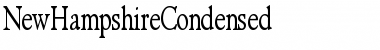 Download NewHampshireCondensed Regular Font