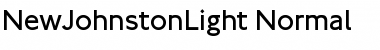 Download NewJohnstonLight Regular Font