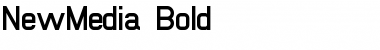 Download NewMedia Bold Font