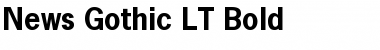 Download NewsGothic LT Bold Font