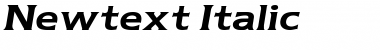 Download Newtext Italic Font
