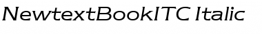 Download NewtextBookITC Italic Font