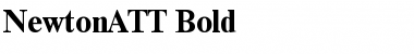 Download NewtonATT Bold Font