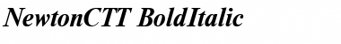 Download NewtonCTT BoldItalic Font