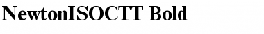 Download NewtonISOCTT Bold Font