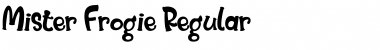 Download Mister Froggie Regular Font