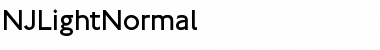 Download NJLight Regular Font