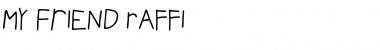 Download My Friend Raffi Regular Font
