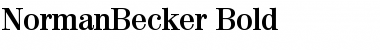 Download NormanBecker Font