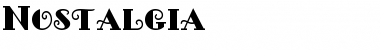 Download Nostalgia Font Download Nostalgia Font