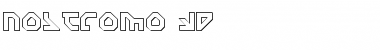 Download Nostromo 3D Font Download Nostromo 3D Font