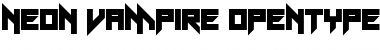 Download Neon Vampire Font
