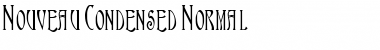 Download NouveauCondensed Normal Font