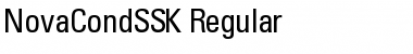 Download NovaCondSSK Regular Font